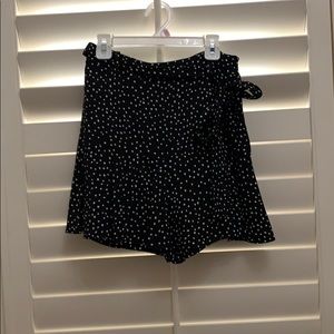 Zara shorts polka dot